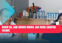 Bubur 58, Dari Nomor Rumah Jadi Menu Sarapan Favorit