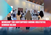 Workshop Tari Kontemporer Dorong Kreativitas Seniman Kalbar