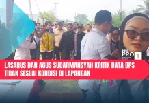 Lasarus dan Agus Sudarmansyah Kritik Data BPS Tidak Sesuai Kondisi di Lapangan