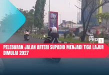 Pelebaran Jalan Arteri Supadio Menjadi Tiga Lajur Dimulai 2027