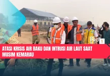 Atasi Krisis Air Baku dan Intrusi Air Laut saat Musim Kemarau