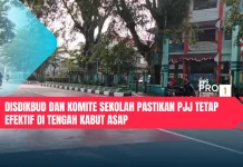 Disdikbud dan Komite Sekolah Pastikan PJJ Tetap Efektif di Tengah Kabut Asap