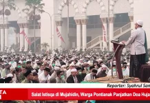Salat Istisqa di Mujahidin, Warga Pontianak Panjatkan Doa Hujan