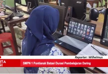 SMPN 1 Pontianak Batasi Durasi Pembelajaran Daring