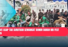 Kabut Asap Tak Surutkan Semangat Donor Darah RRI Fest 2026
