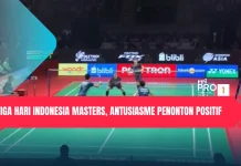 Tiga Hari Indonesia Masters, Antusiasme Penonton Positif