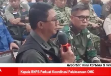 Kepala BNPB Perkuat Koordinasi Pelaksanaan OMC