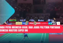 Ganda Putra Indonesia Gagal Raih Juara polytron Pontianak Indonesia Masters