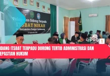 Sidang Itsbat Terpadu Dorong Tertib Administrasi dan Kepastian Hukum