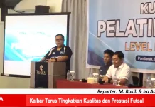 Kalbar Terus Tingkatkan Kualitas dan Prestasi Futsal