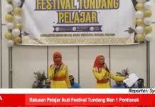 Ratusan Pelajar Ikuti Festival Tundang MAN 1 Pontianak