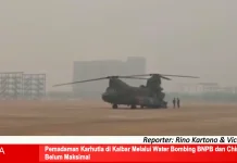 Pemadaman Karhutla di Kalbar Melalui Water Bombing Belum Maksimal