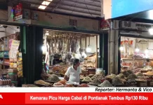 Kemarau Picu Harga Cabai di Pontianak Tembus Rp130 Ribu