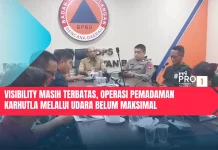 Visibility Masih Terbatas, Operasi Pemadaman Karhutla Melalui Udara Belum Maksim