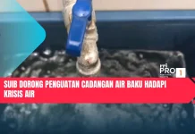 Suib Dorong Penguatan Cadangan Air Baku Hadapi Krisis Air