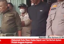 Disbunnak Kubu Raya: Kades Sepok Laut Tak Berhak Ajukan Pindah Anggota Koperasi