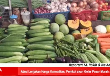 Atasi Lonjakan Harga Komoditas, Pemkot akan Gelar Pasar Murah awal Oktober