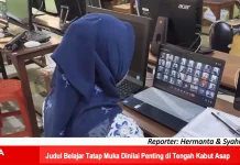 Belajar Tatap Muka Dinilai Penting di tengah Kabut Asap