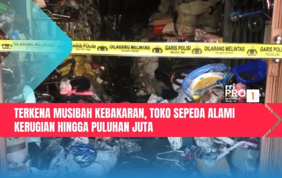 Berita Video - Terkena Musibah Kebakaran, Toko Sepeda Alami Ker…