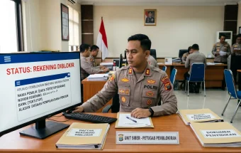 Polresta Banyumas Blokir Aset Tersangka Penipuan Investasi Tabungan Pensiun