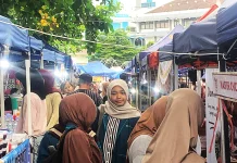 Pasar Ramadan UMP Dongkrak Omzet Pelaku UMKM