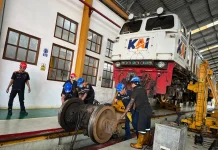KAI Purwokerto Siapkan 28 Lokomotif untuk Angkutan Lebaran