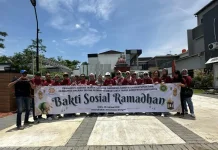 INI-IPPAT Banyumas Gelar Baksos Ramadan di Cikakak, Bagikan 500 Paket Sembako