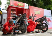 Baznas Banyumas Gelar Servis Motor Gratis jelang Lebaran