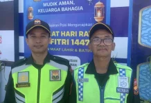 Senkom Mitra Polri Bantu Amankan Arus Mudik-Balik Lebaran di Banyumas