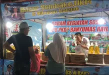 PKDP Hadirkan Bazar Sembako Murah di Menara Teratai Purwokerto
