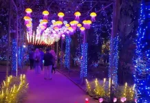 Wisata Lampu di Lumiland Purwokerto
