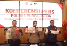 Polisi Tangkap Residivis Pencurian Emas di Purbalingga