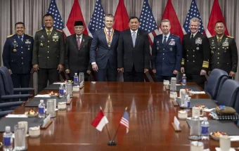 Indonesia-Amerika Serikat Bentuk Kemitraan Kerja Sama Pertahanan Utama