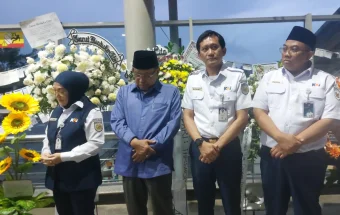 KAI Gelar Doa Bagi Para Korban Kecelakaan Kereta Api Meninggal Dunia