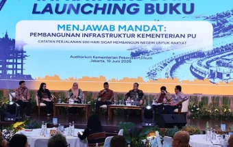 Kementerian PU Luncurkan Buku Catatan 500 Hari Pembangunan Infrasruktur