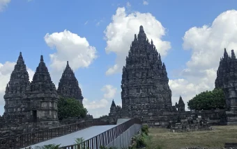 Menjelang Kunjungan Presiden Prabowo dan PM India di Candi Prambanan
