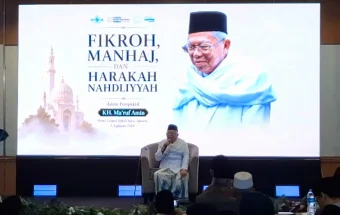 Buku Rekam Gagasan Ma'ruf Amin, Tekankan NU Bertumpu pada Kualitas