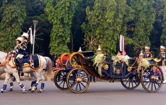 Kirab Garuda Prabayeksa Tutup Rangkaian Upacara HUT ke-81 RI