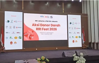 Sambut Hari Radio, LPP RRI Selenggarakan Aksi Donor Darah RRI Fest 2026
