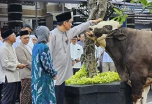 Menkeu Purbaya Solat Iduladha di DJP, Mengaku Sedih Gagal Haji Tahun Ini