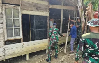 TNI Rehabilitasi 149 Rumah Tak Layak Huni di Kaltim, Danrem Ungkap Kisah Haru