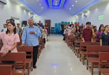 Ibadah Kenaikan Yesus Kristus di GPdI Temindung Jemaat Haleluya Samarinda