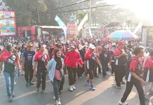 HUT KJS ke-6, Jalan Sehat Jadi Ajakan Hidup Sehat bagi Warga Kaltim