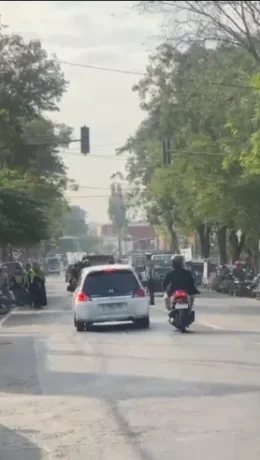 Situasi Lalin di Sampang Pasca Lebaran Ketupat