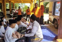 BPBD Jatim Perkuat Kesiapsiagaan Bencana Santri di Sampang