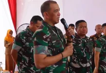 Kunjungan Pangdam V/Brawijaya Tinjau Lokasi Yonif TP