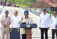 Presiden Prabowo Resmikan Jalan Daerah Sepanjang 1.151 Kilometer