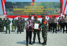 TMMD ke-129 di Sampang Resmi Ditutup, Akses Desa Meningkat