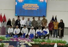Buka Bersama, Lapas Semarang Salurkan Sembako ke Keluarga Warga Binaan