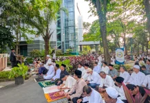 Salat Id, Ribuan Warga Muhammadiyah Padati Halaman Unimus Semarang
